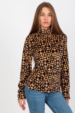 Bluzka Model RP-BZ-8187-2.06 Camel - Rue Paris Rue Paris