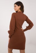 Bluzka Model RV-BZ-5223.15 Brown - Rue Paris Rue Paris Bluzka Model RV-BZ-5223.15 Brown - Rue Paris Rue Paris