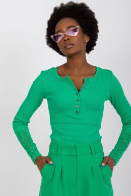 Bluzka Model RV-BZ-7532.29 Green - Rue Paris Rue Paris
