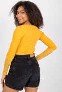 Bluzka Model RV-BZ-7532.29 Light Orange - Rue Paris Rue Paris Bluzka Model RV-BZ-7532.29 Light Orange - Rue Paris Rue Paris