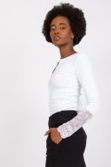 Bluzka Model RV-BZ-7532.29 White - Rue Paris Rue Paris Bluzka Model RV-BZ-7532.29 White - Rue Paris Rue Paris