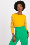 Bluzka Model RV-BZ-7551.19 Light Orange - Rue Paris Rue Paris Bluzka Model RV-BZ-7551.19 Light Orange - Rue Paris Rue Paris