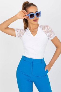Bluzka Model RV-BZ-7986.74 White - Rue Paris Rue Paris