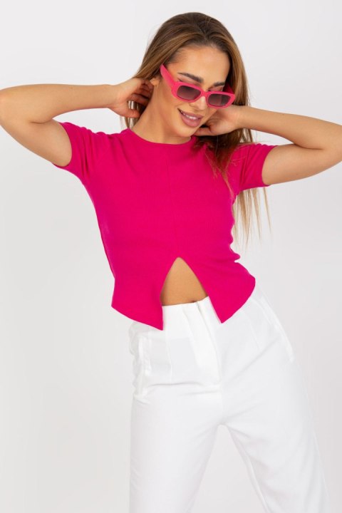 Bluzka Model RV-BZ-8004.62 Fuksja - Rue Paris Rue Paris Bluzka Model RV-BZ-8004.62 Fuksja - Rue Paris Rue Paris