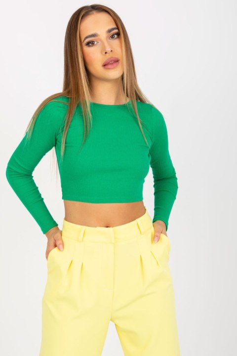 Bluzka Model RV-BZ-8010.82 Green - Rue Paris Rue Paris Bluzka Model RV-BZ-8010.82 Green - Rue Paris Rue Paris