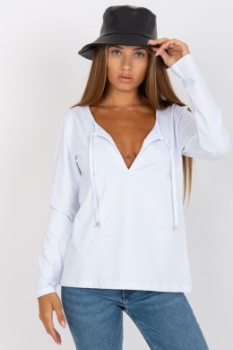 Bluzka Model RV-BZ-8055.35P White - Rue Paris Rue Paris