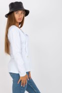 Bluzka Model RV-BZ-8055.35P White - Rue Paris Rue Paris Bluzka Model RV-BZ-8055.35P White - Rue Paris Rue Paris