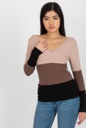 Bluzka Model RV-BZ-8429.31P Black/Beige - Rue Paris Rue Paris Bluzka Model RV-BZ-8429.31P Black/Beige - Rue Paris Rue Paris
