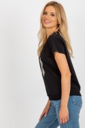 Bluzka Model RV-BZ-8921.66 Black - Rue Paris Rue Paris Bluzka Model RV-BZ-8921.66 Black - Rue Paris Rue Paris