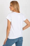 Bluzka Model RV-BZ-8921.66 White - Rue Paris Rue Paris Bluzka Model RV-BZ-8921.66 White - Rue Paris Rue Paris