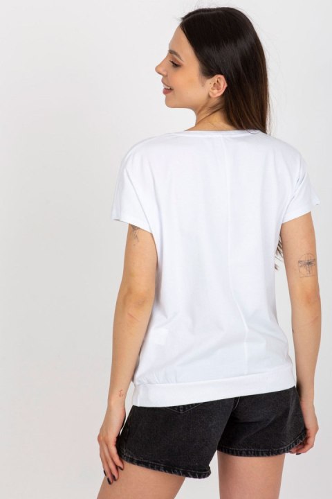 Bluzka Model RV-BZ-8947.76 White - Rue Paris Rue Paris Bluzka Model RV-BZ-8947.76 White - Rue Paris Rue Paris