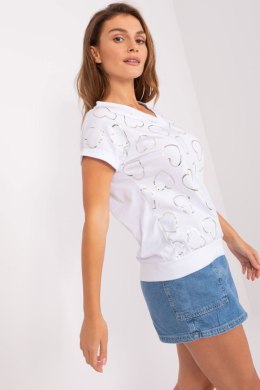 Bluzka Model RV-BZ-8948.75P White - Rue Paris Rue Paris