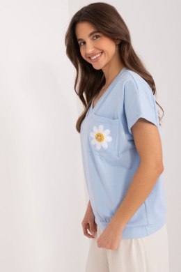 Bluzka Model RV-BZ-9626.28 Light Blue - Rue Paris Rue Paris