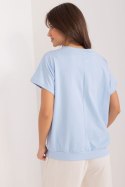 Bluzka Model RV-BZ-9626.28 Light Blue - Rue Paris Rue Paris Bluzka Model RV-BZ-9626.28 Light Blue - Rue Paris Rue Paris