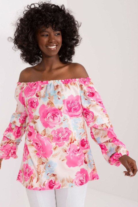 Bluzka Model WN-BZ-8281.23 Pink - Rue Paris Rue Paris Bluzka Model WN-BZ-8281.23 Pink - Rue Paris Rue Paris