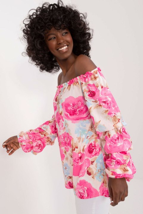 Bluzka Model WN-BZ-8281.23 Pink - Rue Paris Rue Paris Bluzka Model WN-BZ-8281.23 Pink - Rue Paris Rue Paris