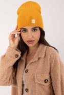 Czapka Model JK-CZ-50.25 Dark Yellow - Rue Paris Rue Paris Czapka Model JK-CZ-50.25 Dark Yellow - Rue Paris Rue Paris