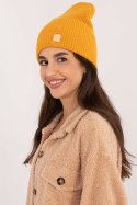 Czapka Model JK-CZ-50.25 Dark Yellow - Rue Paris Rue Paris Czapka Model JK-CZ-50.25 Dark Yellow - Rue Paris Rue Paris