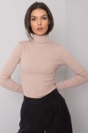Golf Damski Model RV-BZ-7182.01P Beige - Rue Paris Rue Paris Golf Damski Model RV-BZ-7182.01P Beige - Rue Paris Rue Paris