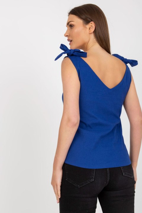 Koszulka Top Model WN-TP-1705.69 Dark Blue - Rue Paris Rue Paris Koszulka Top Model WN-TP-1705.69 Dark Blue - Rue Paris Rue Paris