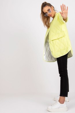 Kurtka Damska Model RV-KR-001.95P Light Yellow - Rue Paris Rue Paris