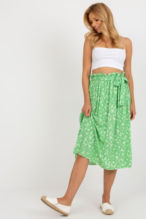 Spódnica Model WN-SD-660-1.20 Light Green - Rue Paris Rue Paris Spódnica Model WN-SD-660-1.20 Light Green - Rue Paris Rue Paris
