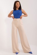 Spodnie Damskie Model WN-SP-8265.25 Light Beige - Rue Paris Rue Paris Spodnie Damskie Model WN-SP-8265.25 Light Beige - Rue Paris Rue Paris