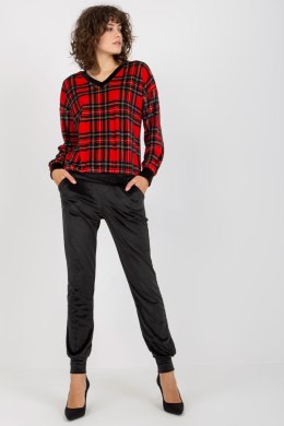 Spodnie Komplet Model RP-KMPL-8190-6.26X Black/Red - Rue Paris Rue Paris