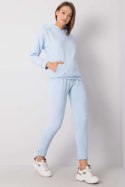 Spodnie Komplet Model RV-KMPL-6707.85 Light Blue - Rue Paris Rue Paris Spodnie Komplet Model RV-KMPL-6707.85 Light Blue - Rue Paris Rue Paris
