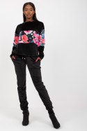 Spodnie Komplet Model RV-KMPL-8172.44P Black - Rue Paris Rue Paris Spodnie Komplet Model RV-KMPL-8172.44P Black - Rue Paris Rue Paris