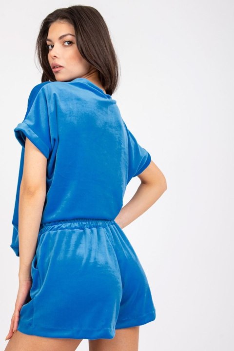 Spodnie Komplet Model WN-KMPL-8116.03P Blue - Rue Paris Rue Paris Spodnie Komplet Model WN-KMPL-8116.03P Blue - Rue Paris Rue Paris