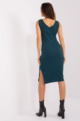 Sukienka Komplet Model WN-KMPL-679.60 Dark Green - Rue Paris Rue Paris