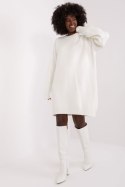 Sukienka Model LC-SK-0568.70P Ecru - Rue Paris Rue Paris Sukienka Model LC-SK-0568.70P Ecru - Rue Paris Rue Paris