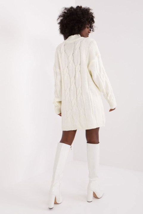 Sukienka Model LC-SK-1561.72P Ecru - Rue Paris Rue Paris Sukienka Model LC-SK-1561.72P Ecru - Rue Paris Rue Paris