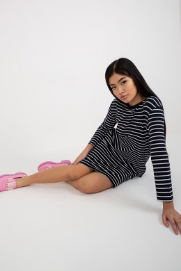 Sukienka Model LO-SK-LK-259.00X White/Navy - Rue Paris Rue Paris