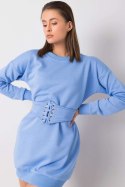 Sukienka Model RV-SK-6179.09 Blue - Rue Paris Rue Paris Sukienka Model RV-SK-6179.09 Blue - Rue Paris Rue Paris