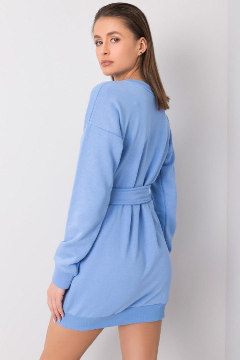 Sukienka Model RV-SK-6179.09 Blue - Rue Paris Rue Paris Sukienka Model RV-SK-6179.09 Blue - Rue Paris Rue Paris