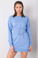 Sukienka Model RV-SK-6179.09 Blue - Rue Paris Rue Paris Sukienka Model RV-SK-6179.09 Blue - Rue Paris Rue Paris