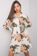 Sukienka Model TO-KS-1120-9.26 Light Beige - Rue Paris Rue Paris Sukienka Model TO-KS-1120-9.26 Light Beige - Rue Paris Rue Paris
