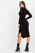 Sukienka Model TO-SK-138.31 Black - Rue Paris Rue Paris Sukienka Model TO-SK-138.31 Black - Rue Paris Rue Paris