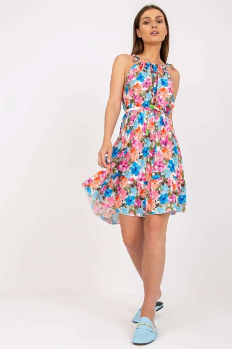 Sukienka Model WN-SK-0806-4.38 Multicolor - Rue Paris Rue Paris Sukienka Model WN-SK-0806-4.38 Multicolor - Rue Paris Rue Paris