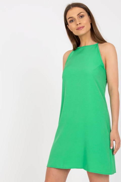 Sukienka Model WN-SK-1512.74 Green - Rue Paris Rue Paris Sukienka Model WN-SK-1512.74 Green - Rue Paris Rue Paris