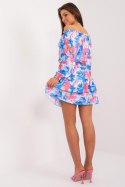 Sukienka Model WN-SK-8282.55 Blue - Rue Paris Rue Paris Sukienka Model WN-SK-8282.55 Blue - Rue Paris Rue Paris
