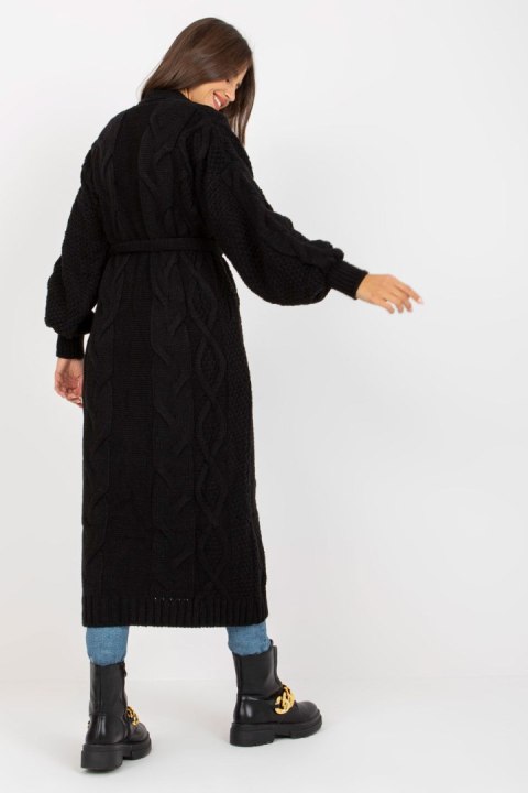Sweter Kardigan Model LC-SW-8020.16P Black - Rue Paris Rue Paris Sweter Kardigan Model LC-SW-8020.16P Black - Rue Paris Rue Paris