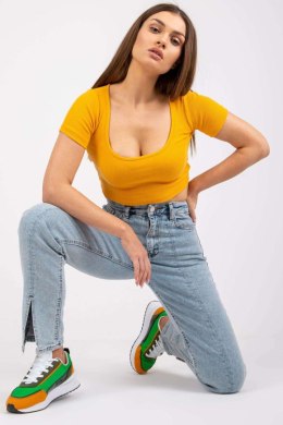 T-shirt Damski Model RV-TS-7537.52 Light Orange - Rue Paris Rue Paris