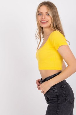 T-shirt Damski Model RV-TS-7537.52 Yellow - Rue Paris Rue Paris