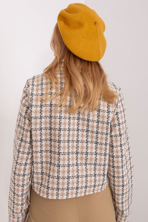 Beret Model AT-CZ-231305.85P Dark Yellow - AT AT Beret Model AT-CZ-231305.85P Dark Yellow - AT AT