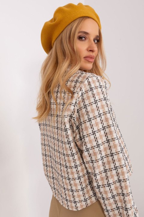 Beret Model AT-CZ-231305.85P Dark Yellow - AT AT Beret Model AT-CZ-231305.85P Dark Yellow - AT AT