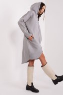 Bluza Damska Model RV-BL-4858-1.99P Light Grey - Rue Paris Rue Paris Bluza Damska Model RV-BL-4858-1.99P Light Grey - Rue Paris Rue Paris
