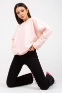 Bluza Damska Model RV-BL-8080.56 Light Pink - Rue Paris Rue Paris Bluza Damska Model RV-BL-8080.56 Light Pink - Rue Paris Rue Paris